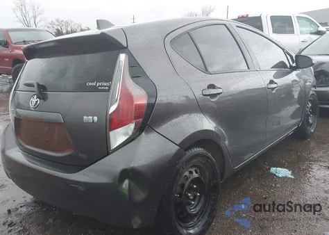 2015 Toyota Prius C Two from USA, damaged, VIN JTDKDTB3XF1577868